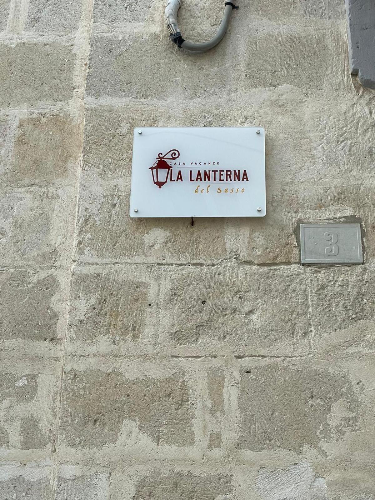Villa La Lanterna Del Sasso Matera Exterior foto